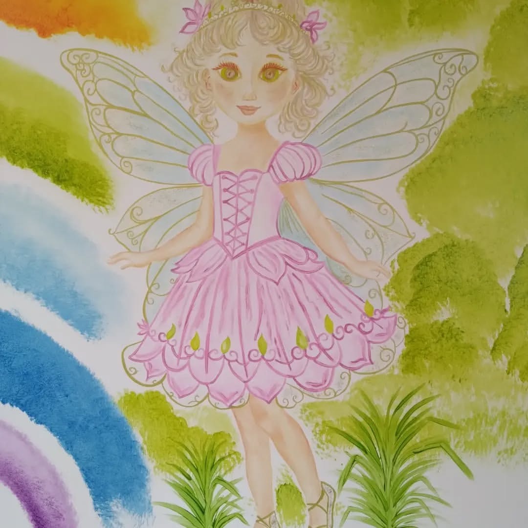 Décoration murale chambre enfant réalisée à la main